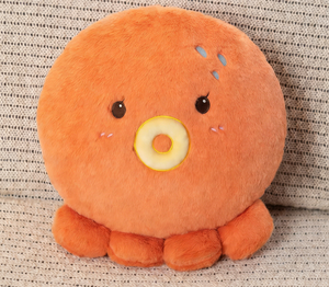 ตุ๊กตาสุนัขขนยาวสีกากี - หมอนอิงสัตว์เลี้ยงนุ่มฟูสำหรับตกแต่งห้องอย่างมีเสน่ห์และเป็นของขวัญที่อบอุ่นใจ - Product Image 5