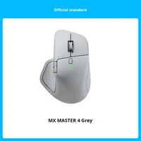 Souris sans fil MX Master 4, 7 boutons, haute performance, double mode, pour le travail, haut de gamme, ergonomique, rétroéclairée