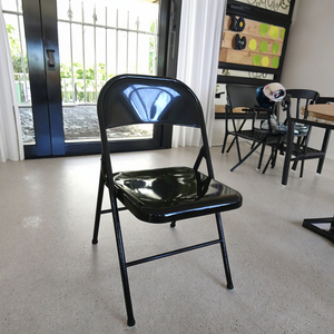 Silla Apilable Moderna de Acero con Diseño Tradicional para Apartamento, Escuela, Sala de Conferencias, Sala de Estar, Comedor, Bar al Aire Libre - Product Image 3