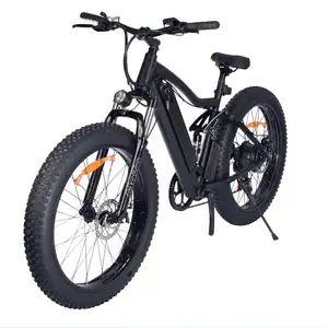 Горный велосипед 26 дюймов X 4,0, электрический велосипед, склад 48 В, 500 Вт, городской алюминиевый сплав, Европейский литиевый аккумулятор, задний двигатель ступицы