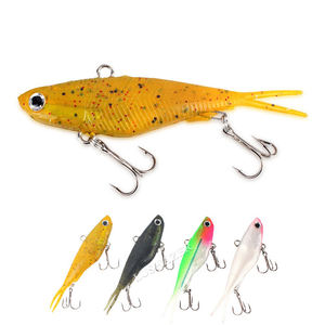 LUSHAZER 2 pcs/lot TPR Soft Fishing Lure 20g 36g VIB Bait Isca Soft Lures Pesca Silicone Bait Winter Fishing - Product Image 6