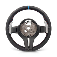 Volant sport en cuir avec boutons bleus M1 M2 pour BMW F01 F06 F10 F11 F15 F20 F22 F30 F36 M3 F80 M4 F82 M5 F90 E90 E92
