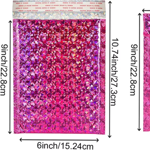 Mailer Poly Bubble Envelope Mailing Bags Waterproof Eco-Friendly Recyclable Lightweight for Wigs <b>Packaging</b> - Product Image 1