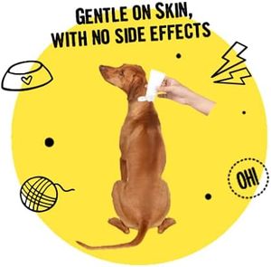 100% Naturale, Applicazione Diretta |   Trattamento preventivo contro pulci e zecche |   Arricchito con 11 oli essenziali, delicato sulla pelle - Product Image 5