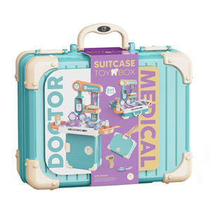 2025 vente chaude enfants d'âge préscolaire semblant jouer maison jeu jouets en plastique 3 Style <span class=keywords><strong>médecin</strong></span> Table valise boîte ensemble jouets <span class=keywords><strong>pour</strong></span> <span class=keywords><strong>cadeau</strong></span> - Product Image 4