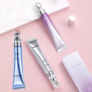 Tubes souples personnalisés avec logo pour gloss et crème contour des yeux – Tube de gloss OEM avec tête de massage - Product Image 1