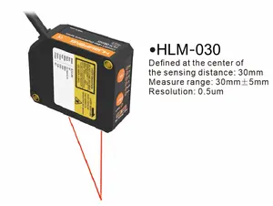 Huayifeng High Precision RS-485 Sensing Distance 250mm 12V 24V DC Laser Displacement Sensor