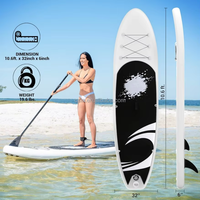 Pompe d'accessoire pour planche à pagaie gonflable Iboard unisexe en PVC/EVA rose, garantie 1-3 ans, pour lacs et rivières