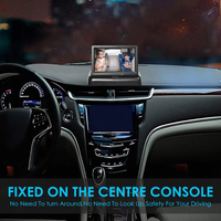 Venta caliente 5 pulgadas HD plegable vista trasera SISTEMA DE Monitor de respaldo VA LCD coche Video Monitor USB CarPlay ayuda más segura para autobús camión