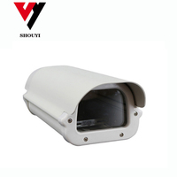 Carcasa de TV de circuito cerrado impermeable, carcasa de monitoreo de aleación de aluminio, 10 pulgadas