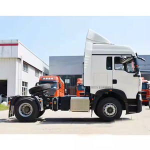 รถบรรทุกหัวลากดีเซล Sinotruk Howo TX Th7 6x4 มือสอง พร้อมระบบกันสะเทือนแบบลม รับน้ำหนักได้ 41-50 ตัน พวงมาลัยซ้าย ราคาโรงงาน - Product Image 2