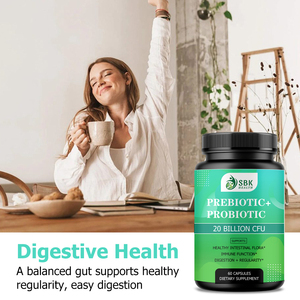 Factory Direct Prebiotic Probiotic Capsules with Supports Digestive Regularity Prebiotics Support a Balanced Gut Microbiome - Product Image 3