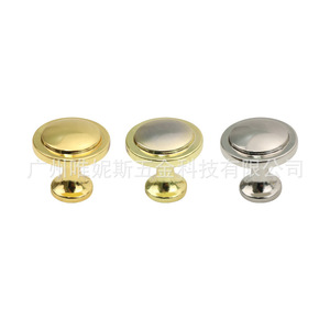 European Style Cabinet Door <b>Knobs</b> Round Zinc Alloy Durable Furniture Handles - Product Image 1