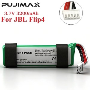 Batteria PUJIMAX 3.7V per <span class=keywords><strong>JBL</strong></span> Flip 4 Flip4 3200mAh Batteria Ricaricabile GSP872693 01 per Altoparlanti <span class=keywords><strong>Bluetooth</strong></span> Wireless <span class=keywords><strong>JBL</strong></span> - Product Image 1