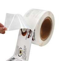 Autocollant Bopp adhésif personnalisé étiquette d'emballage de bouteille avec impression de logo privé autocollant d'étiquette de bouteille d'huile de coco biologique