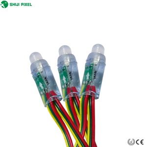 5v 12v पता योग्य क्रिसमस की सजावट 12 मिमी राउंड एलईडी पिक्सेल डॉट 1903 ws2811 नेतृत्व वाली स्ट्रिंग प्रकाश - Product Image 2