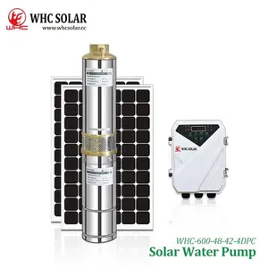 WHC 태양 폼페이 Solaire Immergee Pour Puit 4 Pouces 12V 잠수정 물 폼페이 50M A 오 Solaire 태양 Dc 펌프