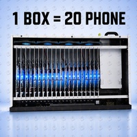 Fabricante de Cajas para Granjas de Teléfonos, 20 Unidades, Caja de Control de Placa Base para Teléfonos Móviles, Ethernet LAN, USB OTG, para Google Pixel 4A 5A 6A