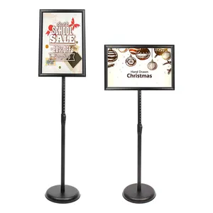 Signage nhà sản xuất 360 Poster đứng thư mục signage A3 Snap Khung menu đứng