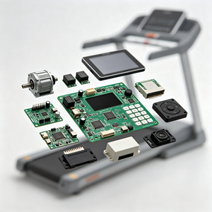 Placa de Control Principal PCBA para Caminadora OEM, Regulación de Velocidad del Motor, Ajuste de Inclinación y <span class=keywords><strong>Circuito</strong></span> de Accionamiento con Pantalla Táctil - Product Image 2