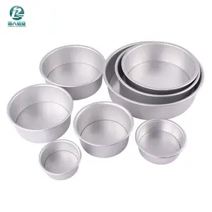 2023 New Household Thickened High-quality Aluminum Round Cake Pizza Biscuit Pan