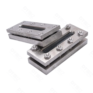 Прямоугольный зажим из нержавеющей стали DEYI 304/316L, плоскоуровнемер низкого давления с обзорным зеркалом - Product Image 3