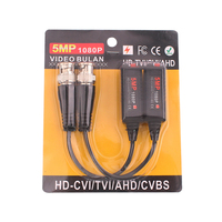 Boucle Isolateur Passif HD BNC Émetteur-Récepteur Émetteur UTP-Vidéo-Balun-AHD-HDCVI-HDTVI UTP 1ch Precio Pasive Vidéo Balun à vendre