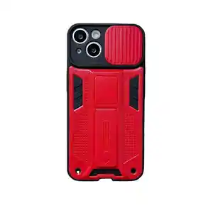 Cell Phone Case with Stand Cover Kickstand Shockproof Protective Durable Rugged Bumper TPU Cell Phone Case