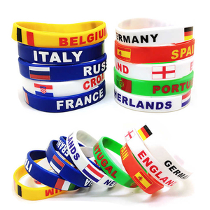 Pulsera de Silicona Promocional, Joyería Tejida y Trenzada Negra, Brazalete Personalizado con Impresión, Pulseras de Silicona en Blanco - Product Image 4