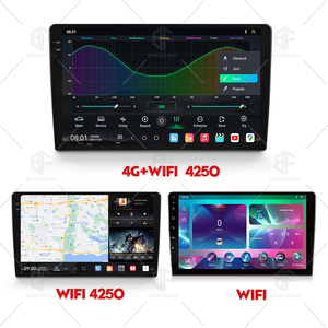Doble Din 7/9/10 pulgadas Radio de coche <span class=keywords><strong>Android</strong></span> Pantalla de coche para Apple Carplay estéreo <span class=keywords><strong>Android</strong></span> Radio Auto electrónica REPRODUCTOR DE DVD de coche DSP - Product Image 6