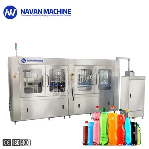 Carbonated Beverage Making Automatic Filling Machine Soft Drink Plant