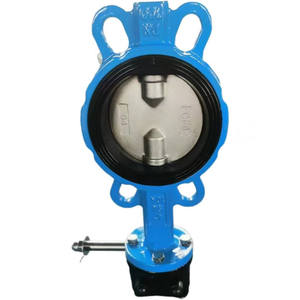 Butterfly Valve <b>Seal</b> Ductile Iron Electric High Temperature Oil Wafer Butterfly Valve for Water Treatment Butterfly Valve - Product Image 3