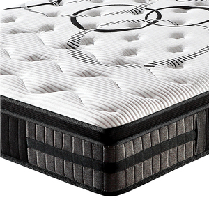 Quality Sleep Well Single Double Full king Size <strong>Royal</strong> Luxury High Density Swirl <strong>Gel</strong> Memory Foam 7 Zone Pocket Spring Mattress - Product Image 3