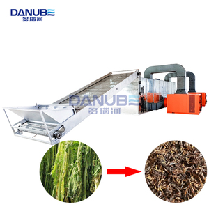 Professional Meigan Cai Mesh Belt Dryer Meigan Cai Drying Production Line Vegetable Dehydration Machine - Product Image 1
