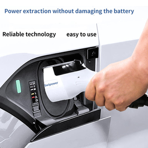 Station d'alimentation pour véhicule électrique V2L 3000W Convertisseur CC/CA CCS2 CCS3 NACS Véhicule-vers-charge pour le camping et l'alimentation extérieure d'urgence - Product Image 2