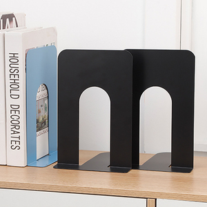 Fermalibri Rettangolare in Metallo Stile Art Déco per Organizzazione e Archiviazione di Documenti su Scrivania di Ufficio e Biblioteca - Product Image 3