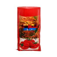 Sacs à riz personnalisés en PP tissé durable avec soufflet latéral et poignée en plastique, disponibles en 5 kg et 10 kg pour l'emballage alimentaire