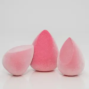 Private Label Customized Shape Pink Soft Latex-free Makeup Sponge