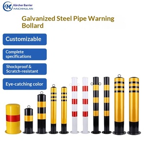Poteaux anti-collision en acier Krcher Guardrail, diamètre 11 cm, rouge, jaune, noir, personnalisables, réfléchissants, en PC et aluminium <span class=keywords><strong>pour</strong></span> la circulation - Product Image 5