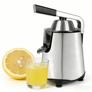 Exprimidor de Cítricos Eléctrico de Acero Inoxidable 2026, 120W, Motor AC Silencioso, Portátil, para Uso Doméstico, Hotel, RV y Aire Libre, Fácil de Limpiar - Product Image 1