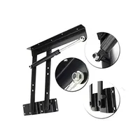 Charnière pliable pour table à thé, 2 pièces, pour meubles, mécanisme supérieur, étagère de levage pour ordinateur, café
