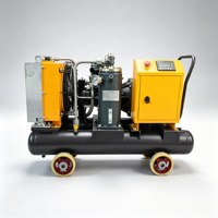 Compresseur d'air portable anti-rouille à refroidissement par air pour outils pneumatiques 200 litres 5000 psi