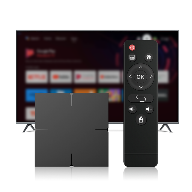JUNUO U11min 2GB 4GB RAM 8GB 16GB 32GB 64GB ROM With Infrared Remote Control Wifi AmlogicS905W2 Android11 Smart Android TV Box