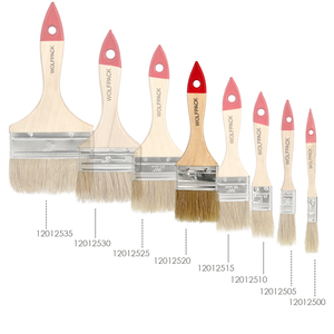 แปรงขนสองชั้นสีขาว บริโก หมายเลข 21 (ความกว้างขนแปรง 50 มม.) 2") - Product Image 3