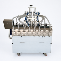 Machine de remplissage SINBON à 4 têtes, machine de remplissage de bouteilles de jus de fruits Manand, machine de remplissage de liquides haute précision