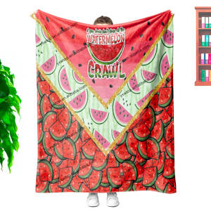 Manta de Sofá/Cama de Felpa Suave y Acogedora de Alta Calidad con Diseño Moderno de Dulces Mexicanos - Product Image 4