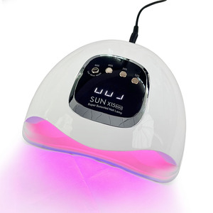 Lampe à ongles UV LED 280W, lumière rouge, séchage rapide du vernis gel, logo personnalisé pour salon de manucure professionnel - Product Image 6