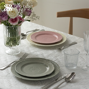 Exquisito plato de fruta pequeño ecológico, platos para aperitivos, gres de pie alto, vajilla japonesa, <span class=keywords><strong>restaurante</strong></span> de oficina de grado alimenticio - Product Image 3