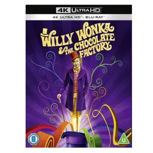 Willy Wonka & çikolata fabrikası (4K UHD Blu-ray) Film DVD kutu seti TV Show Film üreticisi fabrika kaynağı 2 disk