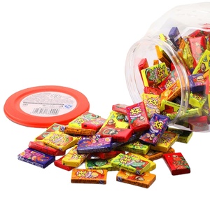 Collations asiatiques multi-saveurs, baril de <span class=keywords><strong>chewing</strong></span>-<span class=keywords><strong>gum</strong></span> de 150 pièces, <span class=keywords><strong>chewing</strong></span>-<span class=keywords><strong>gum</strong></span> nostalgique à la mode ancienne, à mâcher longtemps, collations pour enfants, goût fruité, emballé en sachet - Product Image 1
